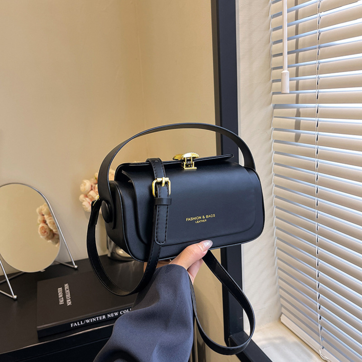 Verona Elegance Duo – Bolsa Mini + Porta-Cartões Exclusivo