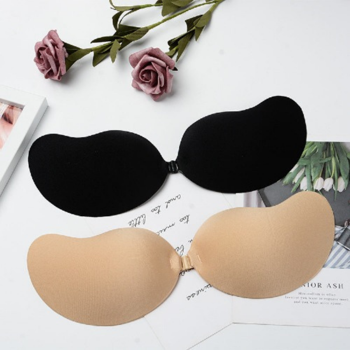 [COMPRE 1 LEVE 2] Sutiã Adesivo Silicone Invisível Push Up - Alto Colante