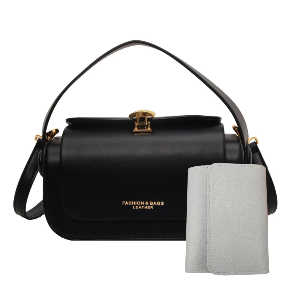 Verona Elegance Duo – Bolsa Mini + Porta-Cartões Exclusivo