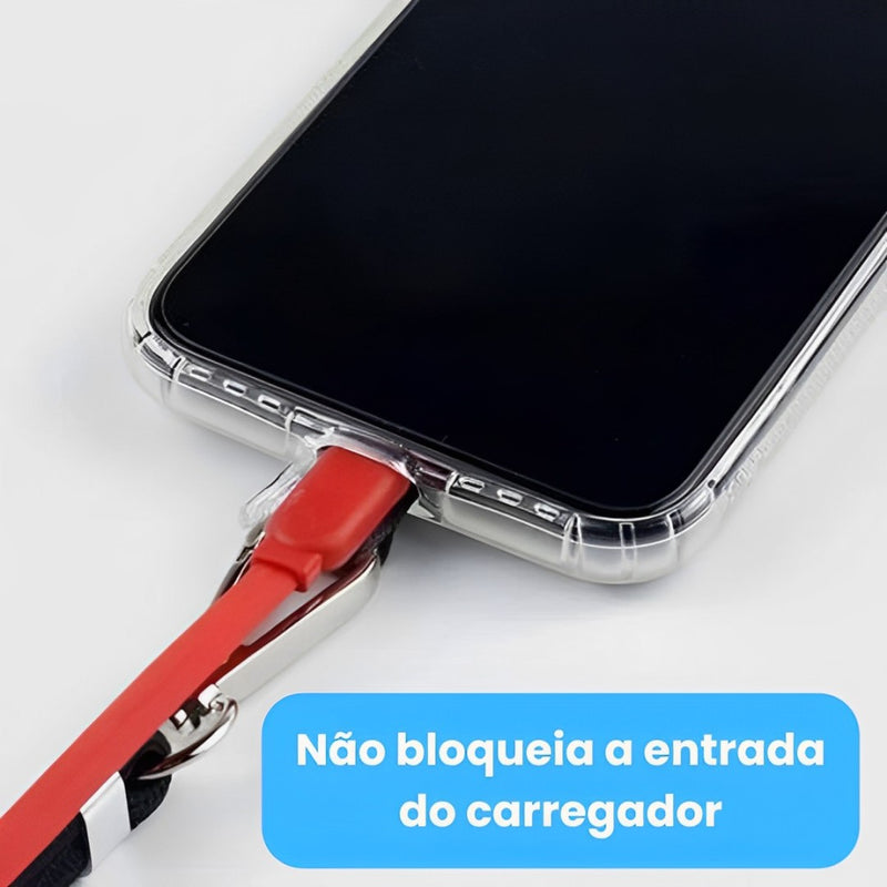 Cordão Anti-Roubo SafeFlex™ - Para todos os modelos de celular