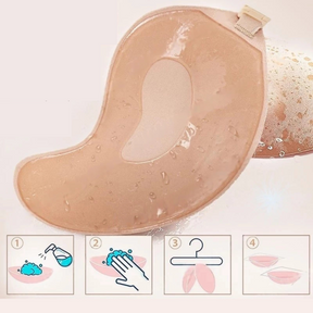 [COMPRE 1 LEVE 2] Sutiã Adesivo Silicone Invisível Push Up - Alto Colante