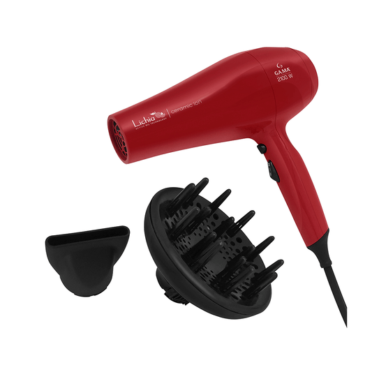 Secador de Cabelo Gama Italy Lichia Ceramic Íon - 220V