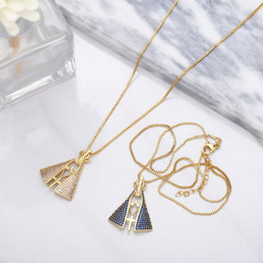 [COMPRE 1 LEVE 2] Colar Nossa Senhora Aparecida com Manto de Zircônia
