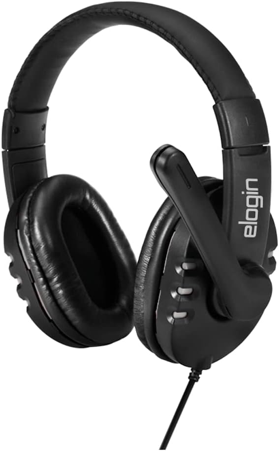 Headset Gamer Elogin HS18 - Com Microfone